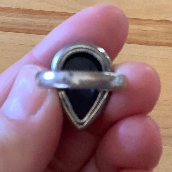 sterling SILVER 925 LAPIS LAZULI WOMAN RING SIZE US 8 - Picture 7 of 8